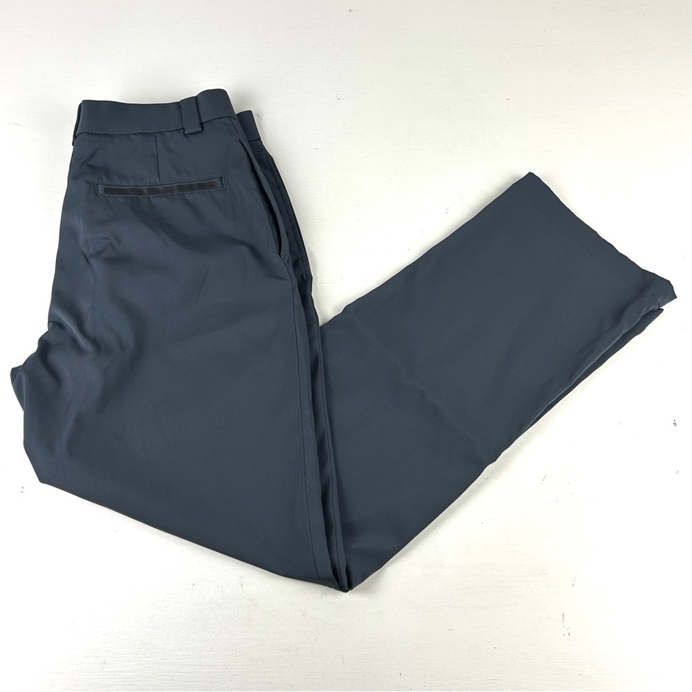Slazenger Golf Pants Sz 32 X 32 Mens Gray Flat Front Stretch Athletic